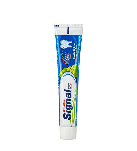 خمیردندان ضد پوسیدگی با طعم سیب 50میل Signal Cavity Fighter Toothpaste With Fresh Apple Flavour 50ml