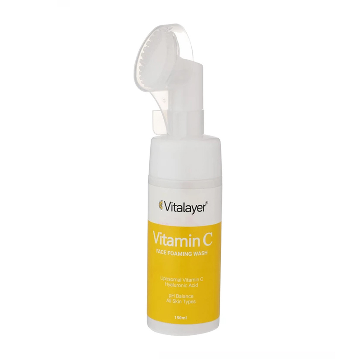 فوم شست و شو صورت حاوی ویتامین سی حجم 150میل Vitalayer Vitamin C Foaming Face Wash 150ml