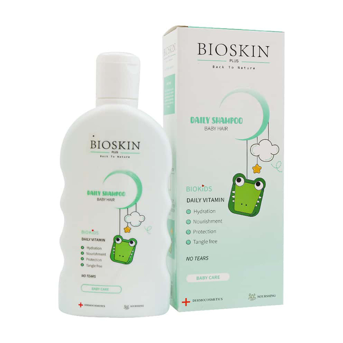 شامپو مو روزانه کودک حجم 200 میلی لیتر Bio Skin baby Daily Hair Shampoo 200 ml