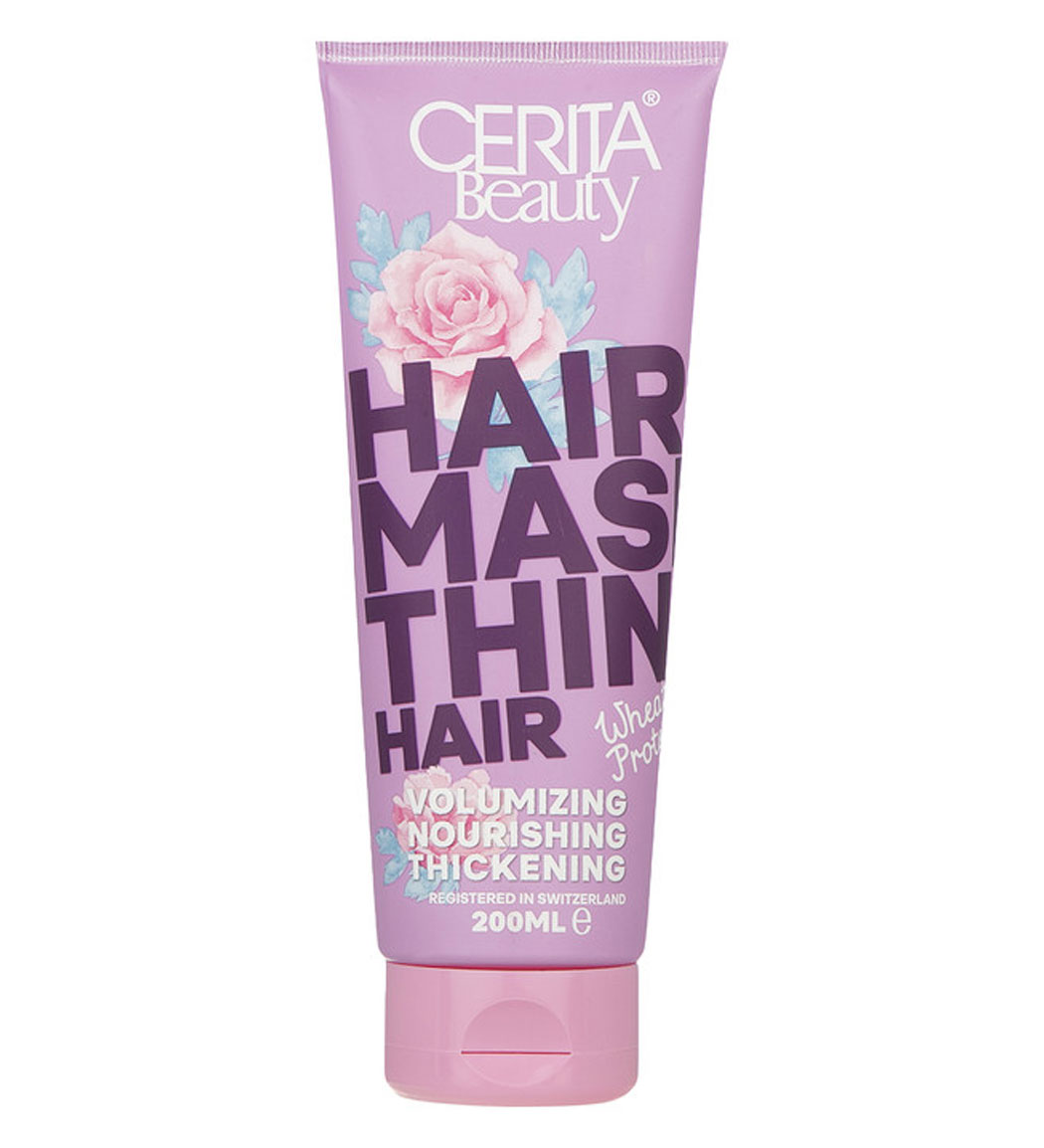 ماسک موهای نازک و کم حجم 200میل Cerita Beauty Hair Mask For Thin Hair 200ml