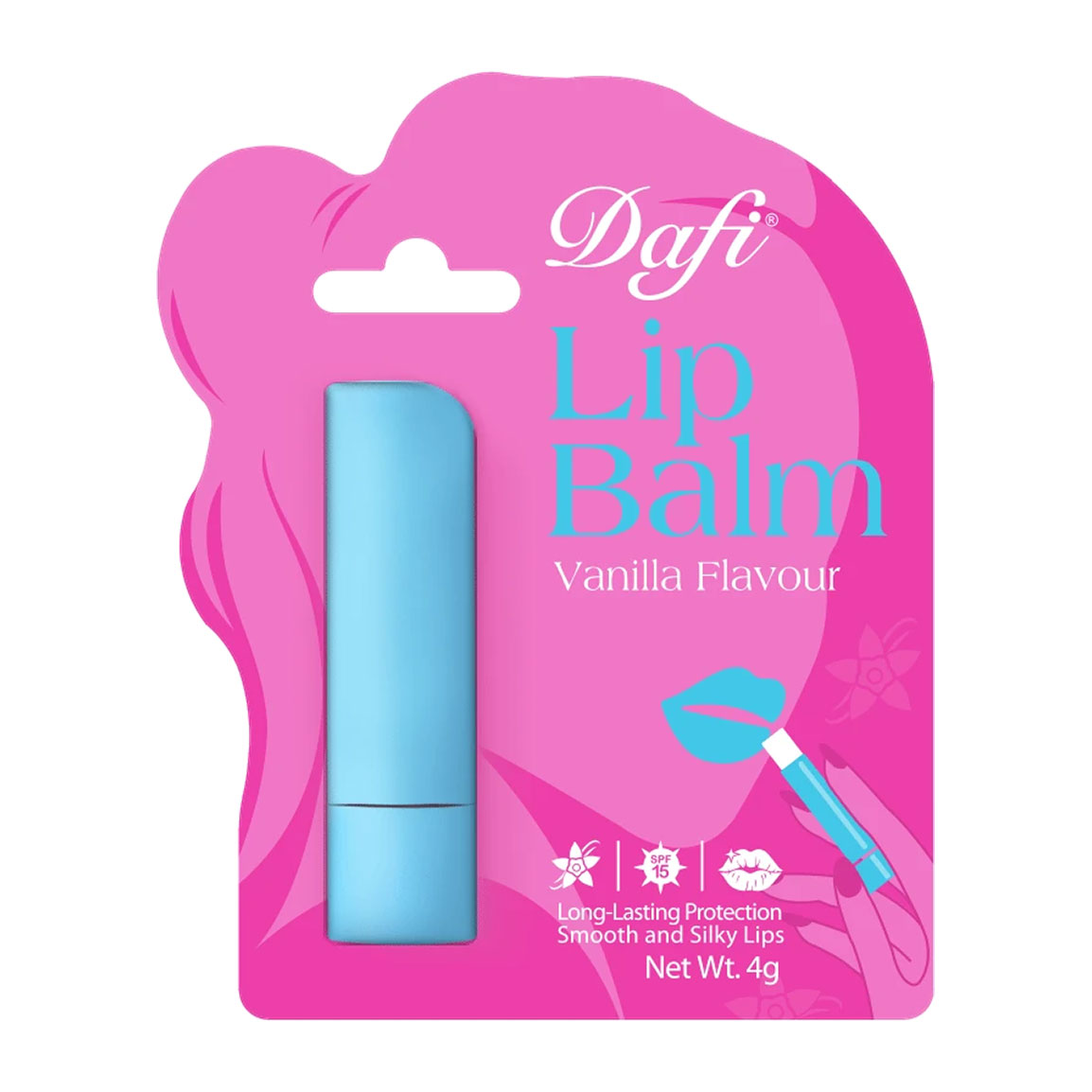 بالم لب با طعم وانیل وزن 4 گرم Dafi Vanilla Lip Balm