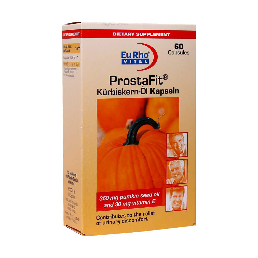 کپسول پروستافیت بسته 60 عددی Eurhovital Prostafit 60 Capsules