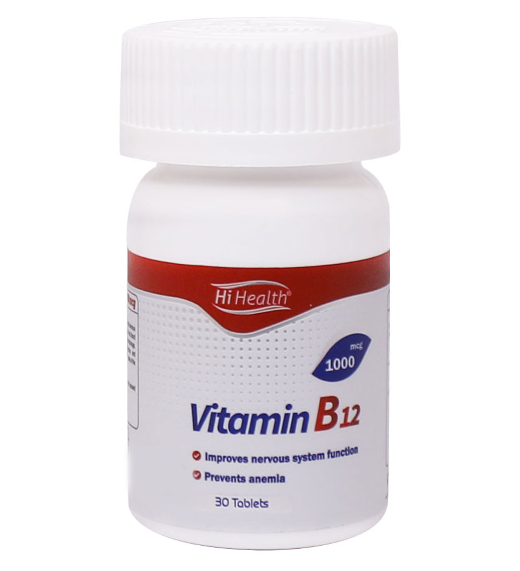 قرص ویتامین B12 بسته 30 عددی Health Aid B12 Vitamin 30