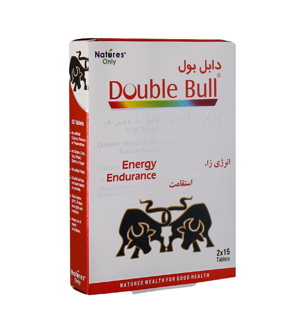 قرص دابل بول بسته 30 عددی Natures Only Double Bull 30 Tabs