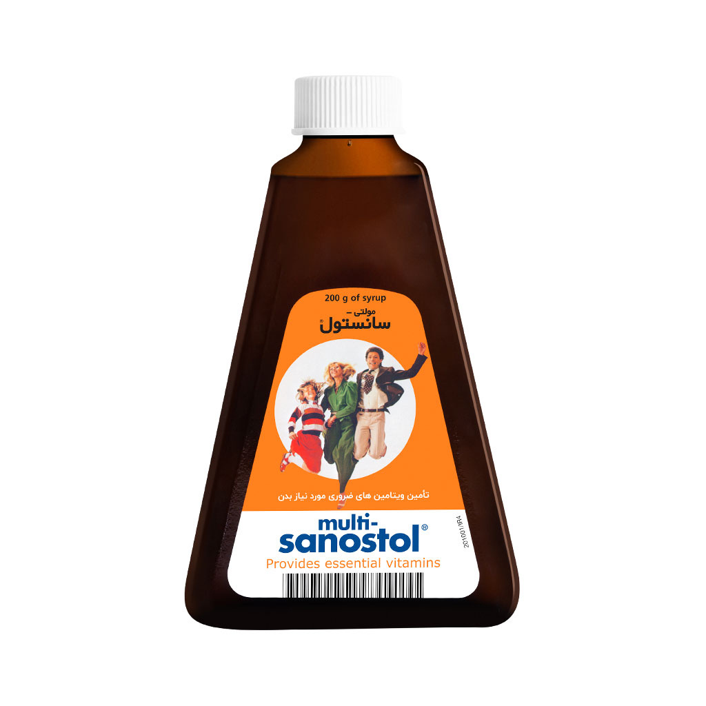 شربت سانستول حجم 200 میلی لیتر Sanostol Multi Sanostol 200 ml