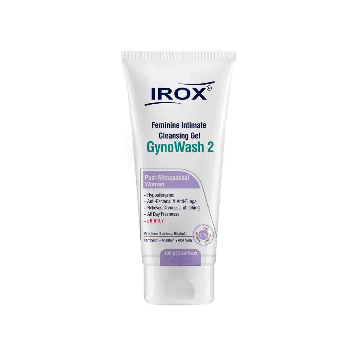 ژل بهداشتی بانوان مدل 2 حجم 150 میلی لیتر Irox 2 Cleansing Gel