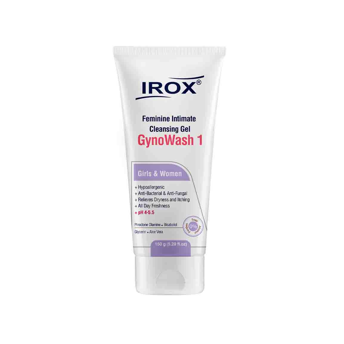 ژل بهداشتی بانوان مدل 1 حجم 150 میلی لیتر Irox 1 Cleansing Gel