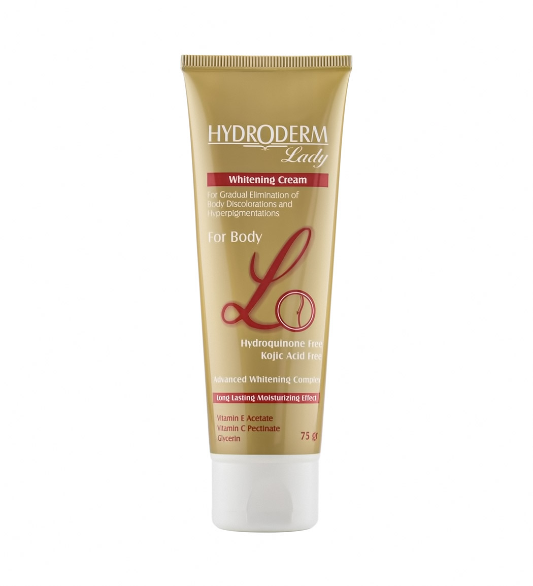 کرم روشن کننده بدن hydroderm body whitening cream