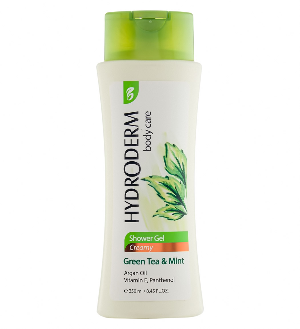شامپو بدن کرمی با رایحه نعناع و چای سبز 250 میل Hydroderm Creamy Body Wash 250ml