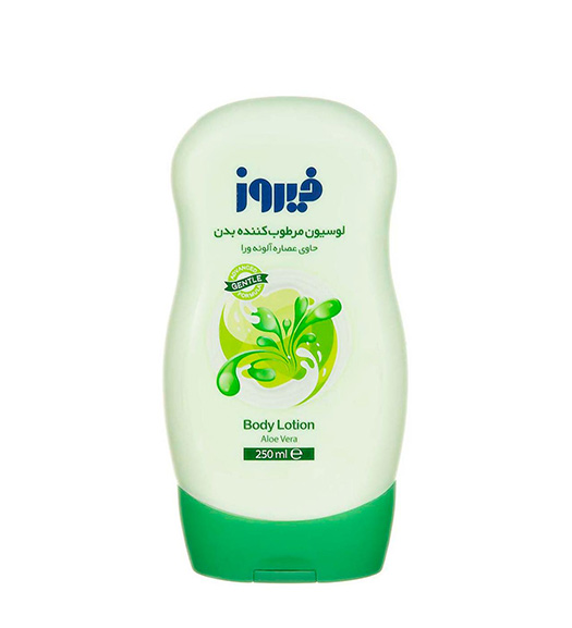لوسیون مرطوب کننده بدن کودک حاوی عصاره آلوئه ورا 250میل Firooz Aloe Vera Baby Body Lotion 250ml