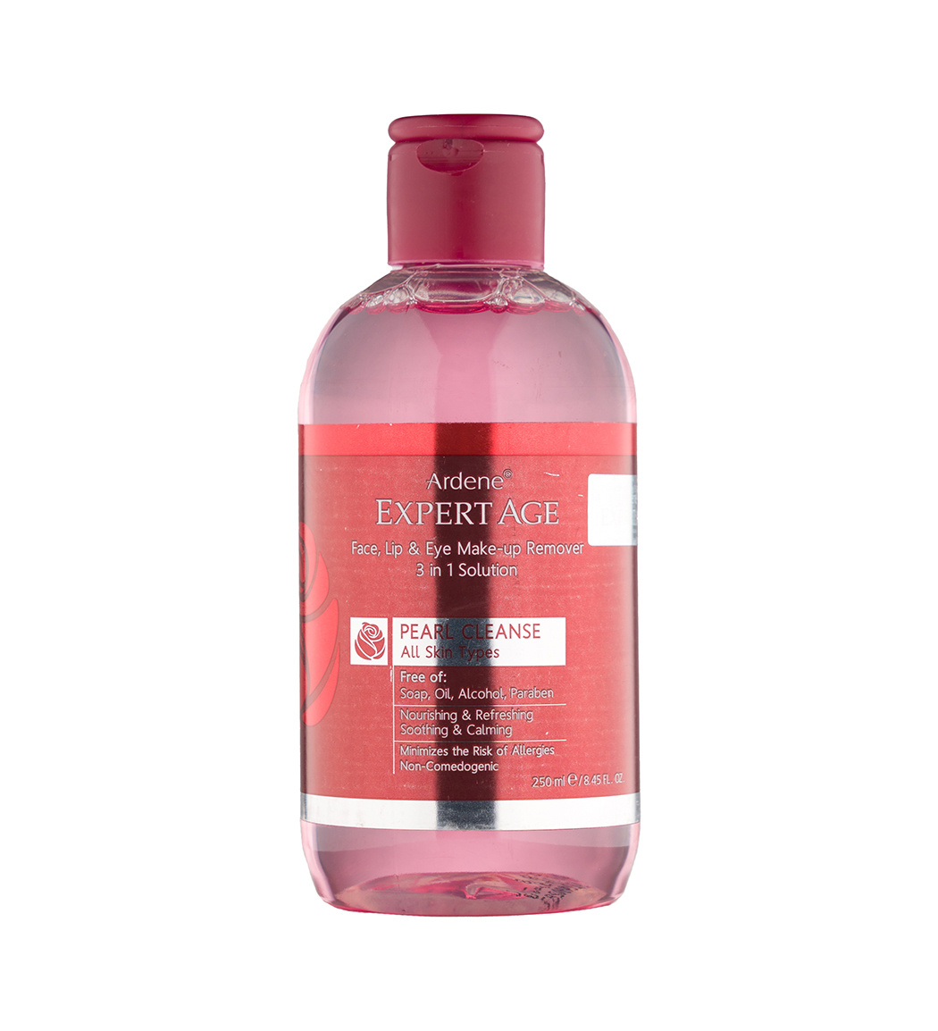 محلول پاک کننده آرایش سری اکسپرتیج 250 میلی لیتر ardene expert age makeup remover
