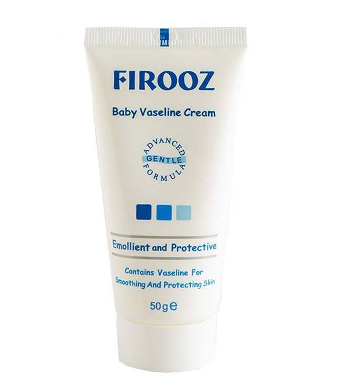 کرم وازلین کودک 50گرم Firooz Baby Vazeline Cream