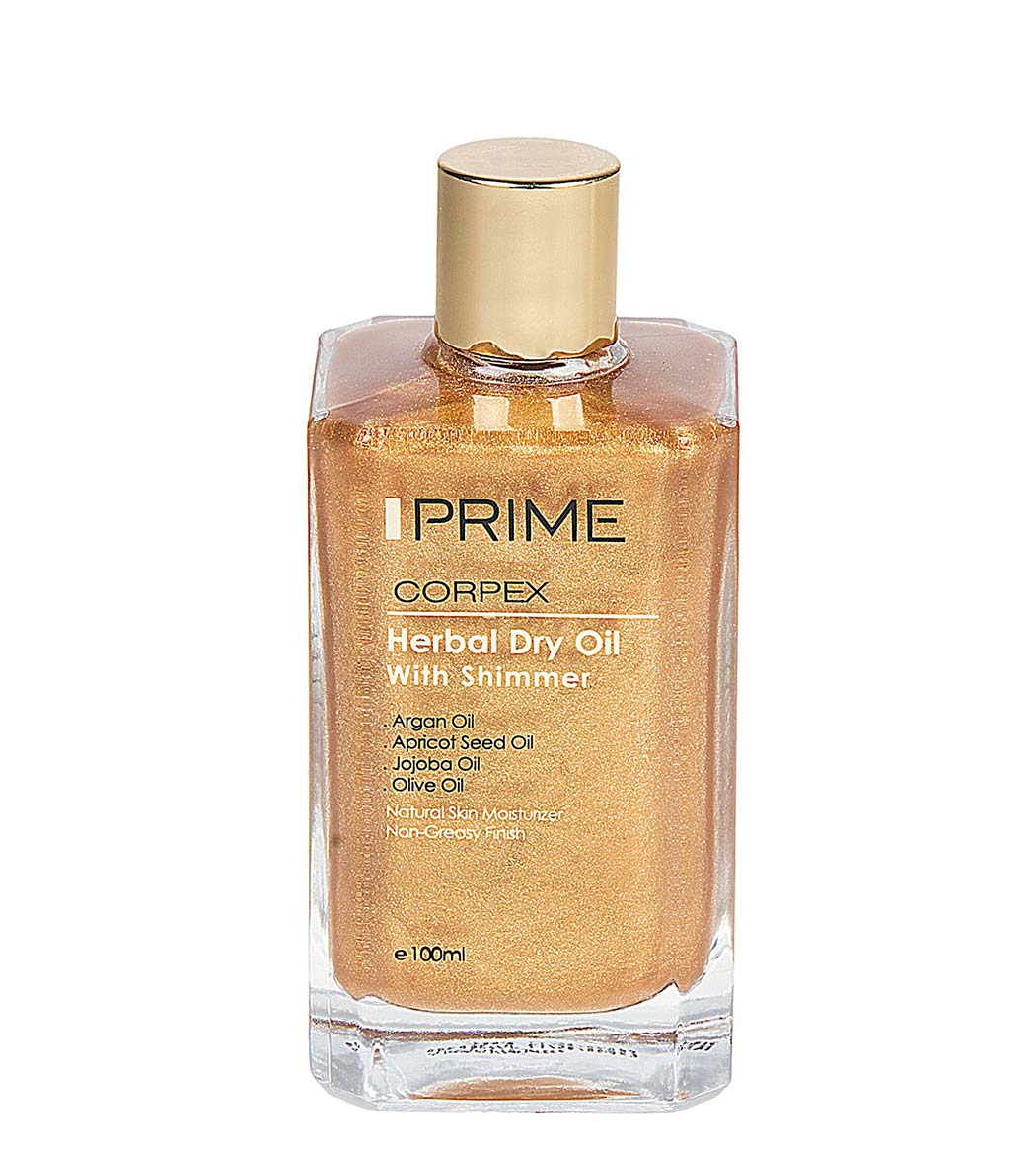 روغن خشک گیاهی اکلیلی پوست و مو prime herbal dry oil
