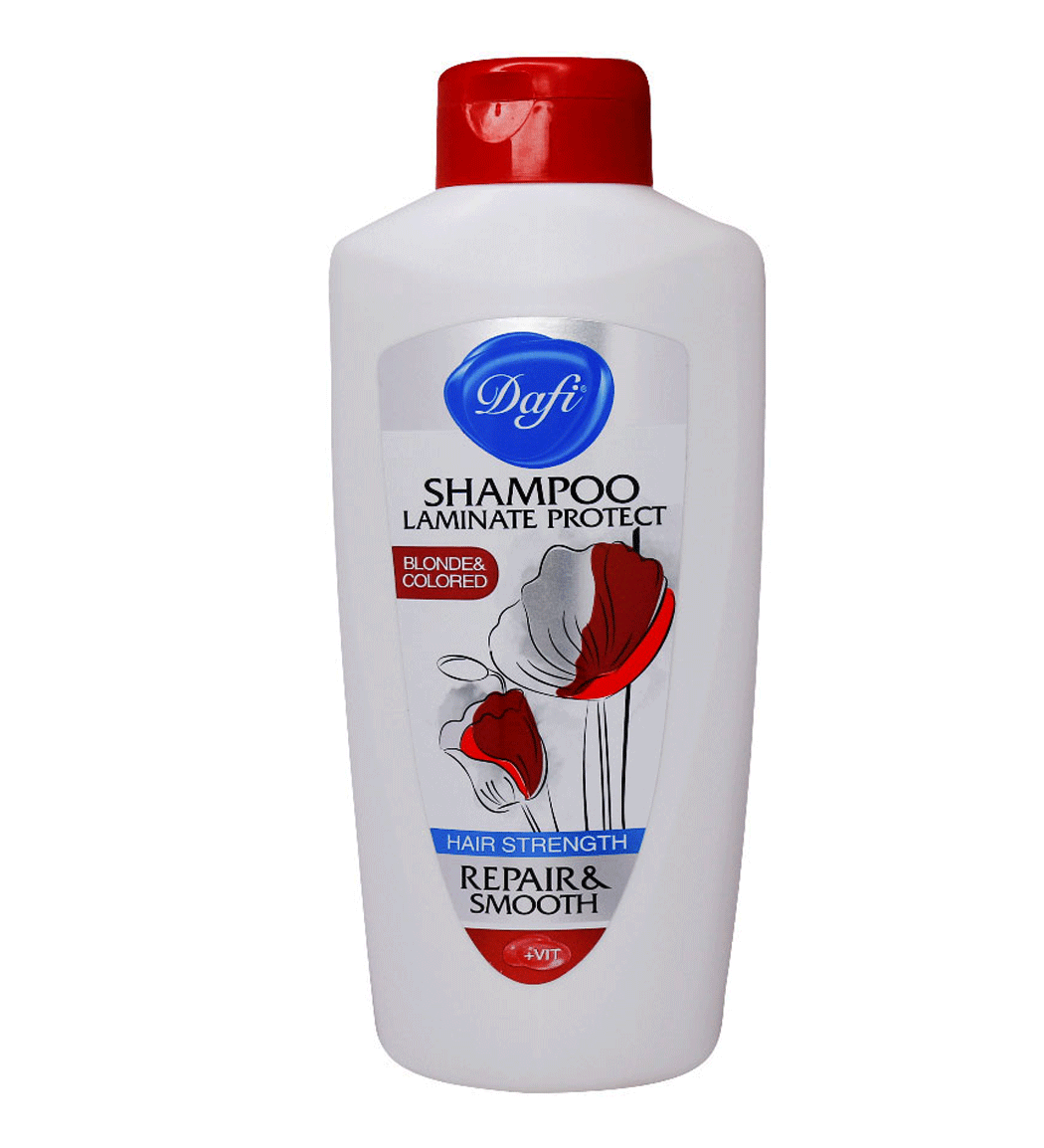 شامپو مناسب موهای دکلره و رنگ شده 550میل Dafi Repair And Smooth Blonde And Colored Hair Shampoo 550ml
