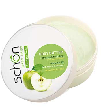 بادی باتر سیب سبز schon apple body butter