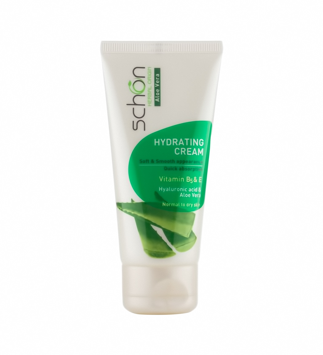 کرم آبرسان حاوی عصاره آلوئه ورا حجم 50 میلی لیتر Schon Hydrating Cream 50ml