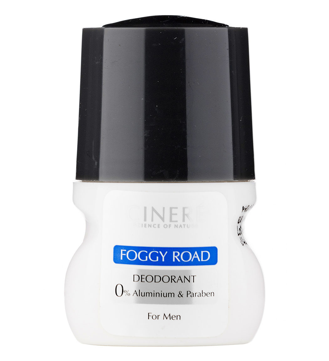 دئودورانت بدون آلومینیوم مردانه با رایحه آروماتیک Foggy Road Cinere Deodorant Foggy Road For Men