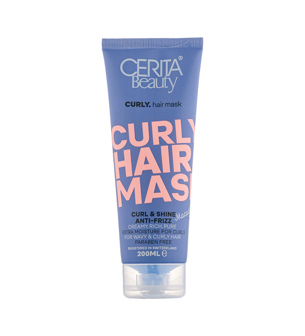 ماسک مو مناسب مو فر حجم 200 میلی لیتر Cerita Curly Hair Mask 200 ml