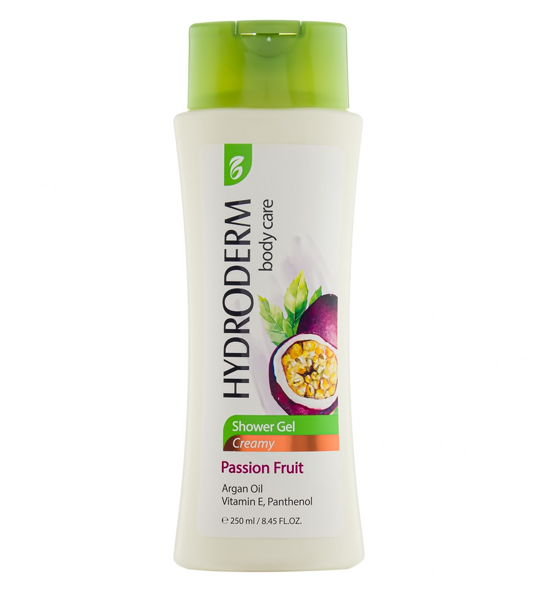 شامپو بدن کرمی با رایحه پشن فروت 250 میل Hydroderm Creamy Body Wash 250ml