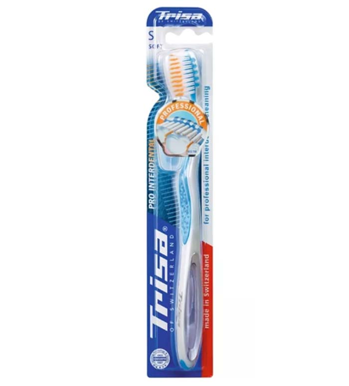 مسواک پرو اینتردنتال با برس نرم ارسال با رنگ رندوم Trisa Pro Interdental soft Toothbrush