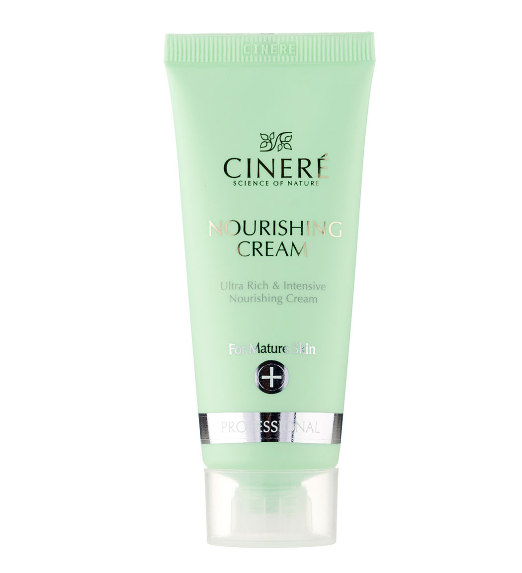کرم مغذی شب بالای 40 سال cinere nourishing cream