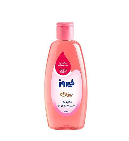 شامپو بچه حاوی ویتامینEوB 5 حجم 300 میل - داپلیکیت Firooz Vitamin Baby Hair Shampoo 300ml