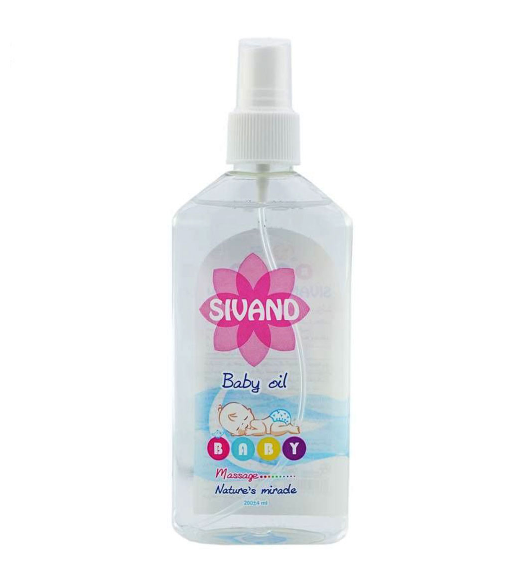 روغن بدن کودک 200میل Sivand Baby Oil 200ml