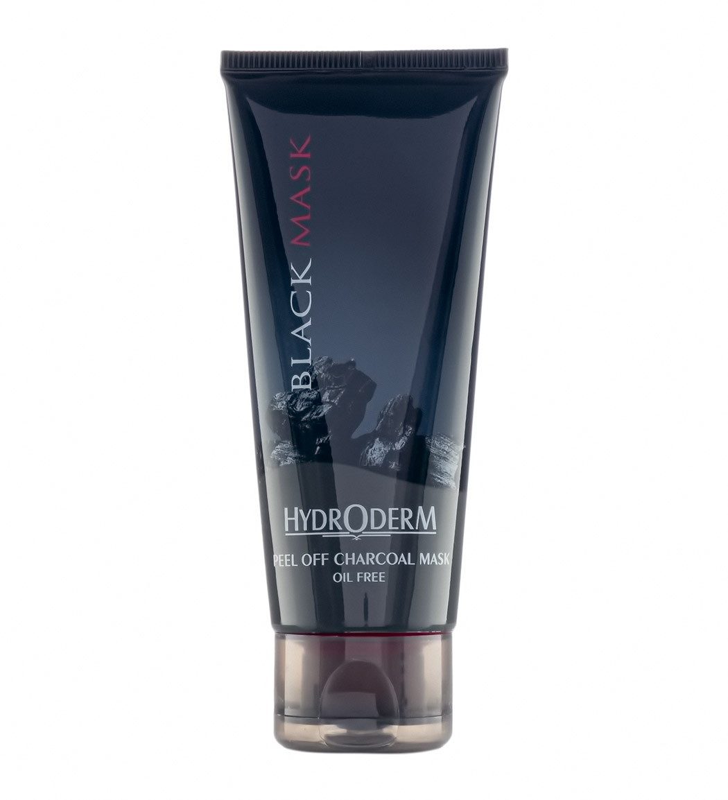 ماسک لایه بردار صورت حاوی زغال فاقد چربی 60میل Hydroderm Peel Off Charcoal Mask 60ml