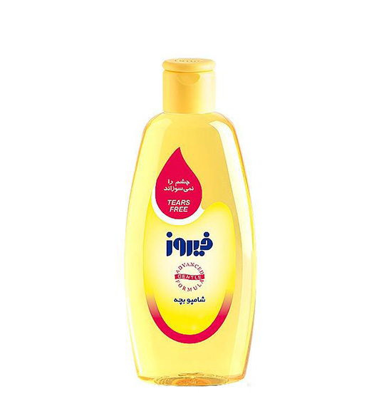 شامپو بچه نرم کننده طلایی 200میل Firooz Golden Baby Hair Shampoo 200ml