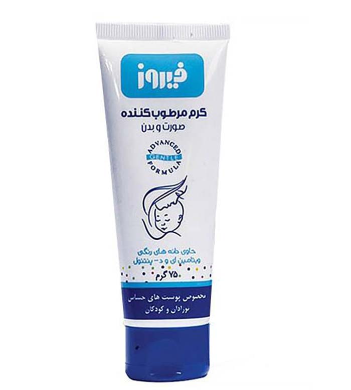كرم مرطوب صورت و بدن کودک Firooz Moisturizing Cream 