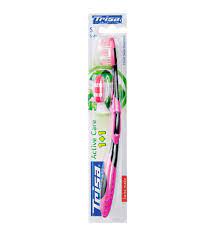 مسواک اکتیو کر نرم ارسال با رنگ رندوم Trisa My Plant Soft Toothbrush