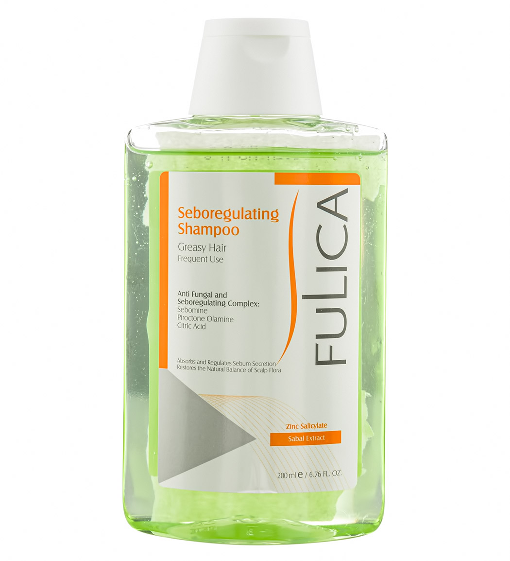 شامپو مخصوص موهای چرب 200میل fulica seboregulating shampoo