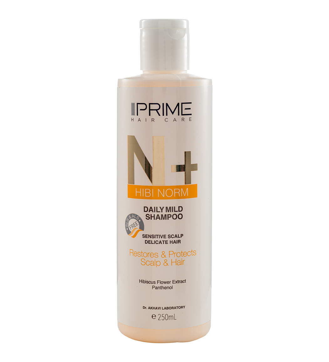 شامپو ملایم روزانه مناسب پوست سر حساس و موهای نازک Prime Daily Mild Shampoo