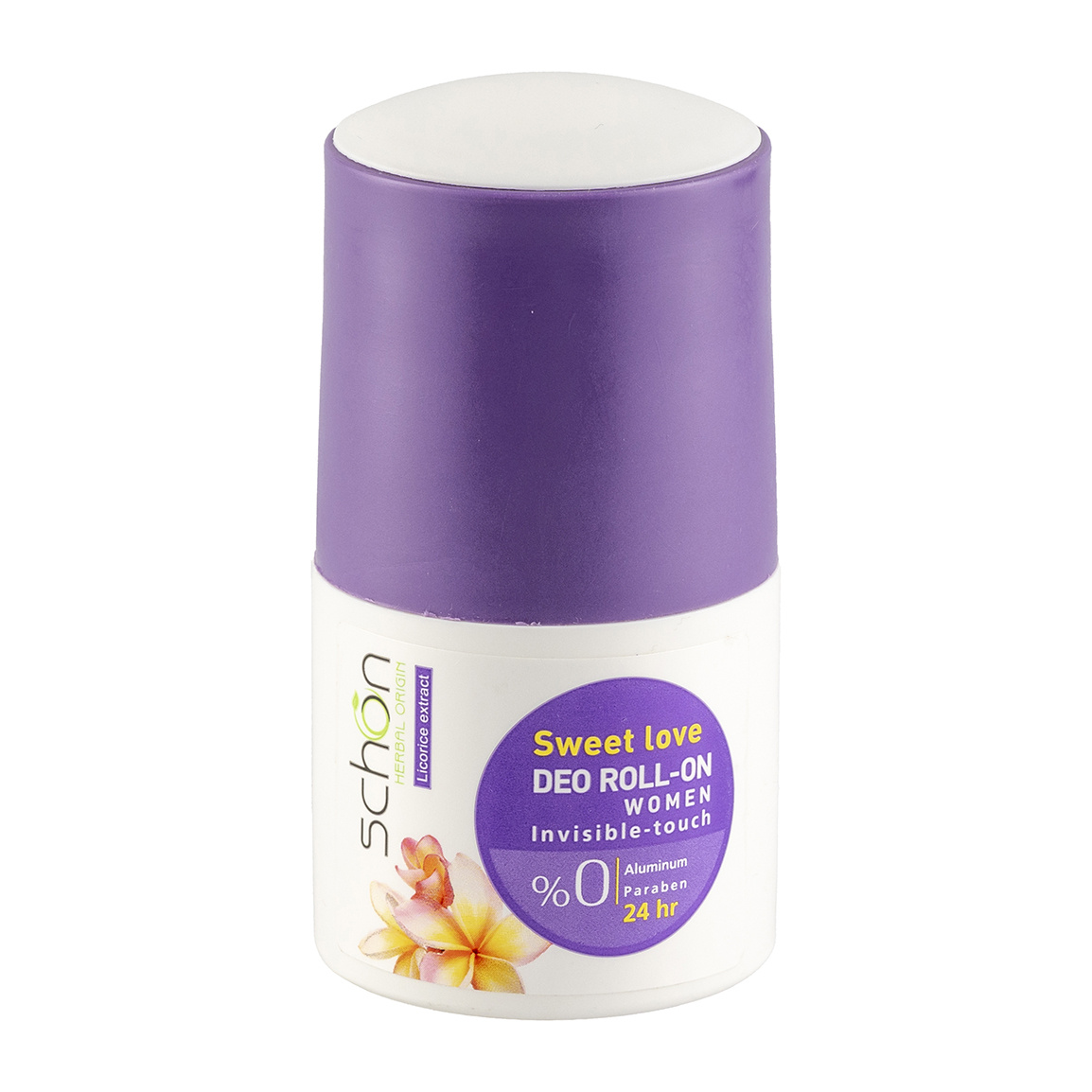مام رول زنانه فاقد آلومینیوم کلراید 50میل Schon Aluminium Chloride Free Roll On For Women 50ml