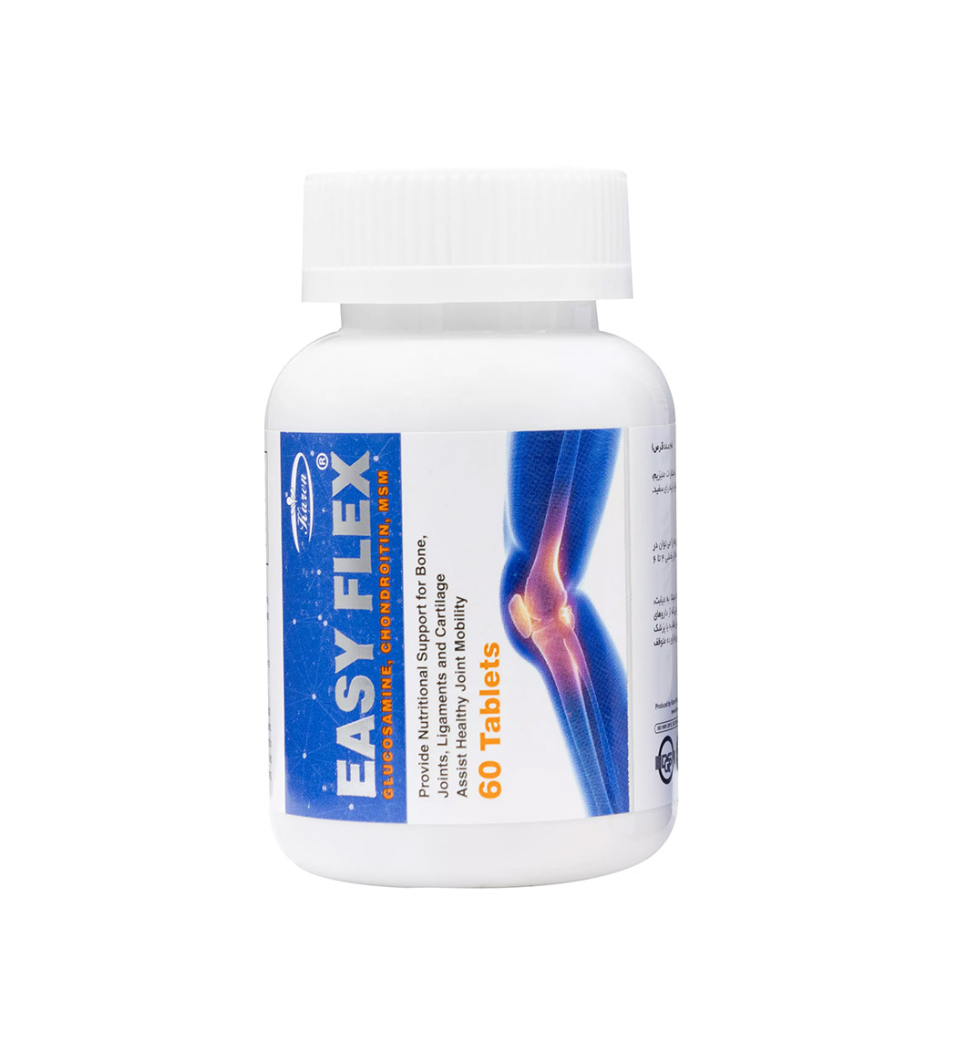 قرص ایزی فلکس گلوکزامین 500 بسته 60 عددی Karen Easy Flex 60 Caps