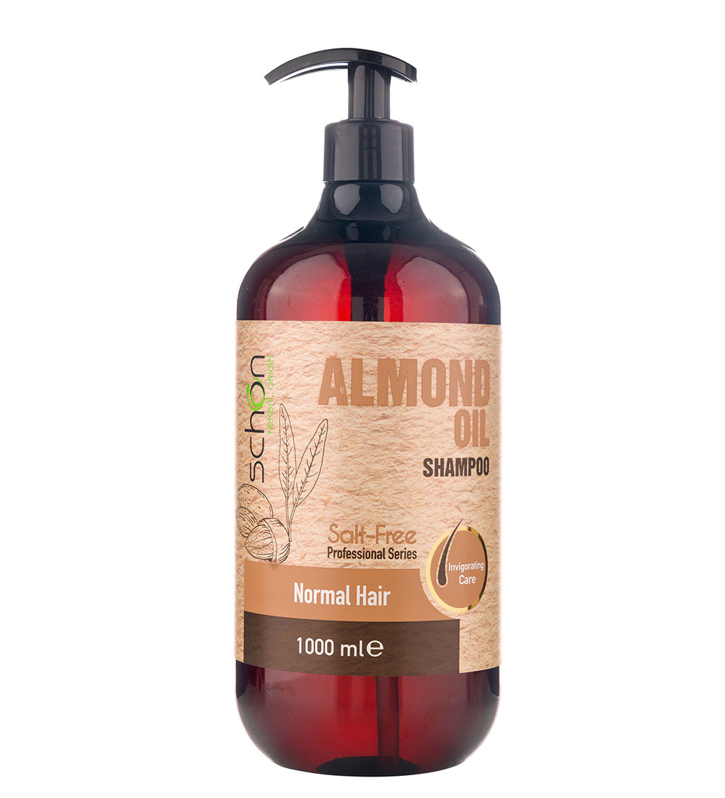 شامپو حاوی روغن بادام 1000میل Schon Almond Shampoo 1000ml