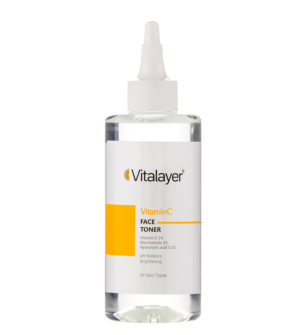 تونر ویتامین سی حجم 200میل Vitalayer Vitamin C Face Toner 30ml